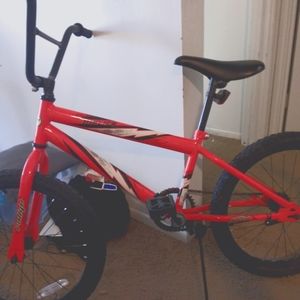 Rally E red/orange dirt bike